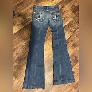 SOLD! 7 For All Mankind White Pocket Dojos